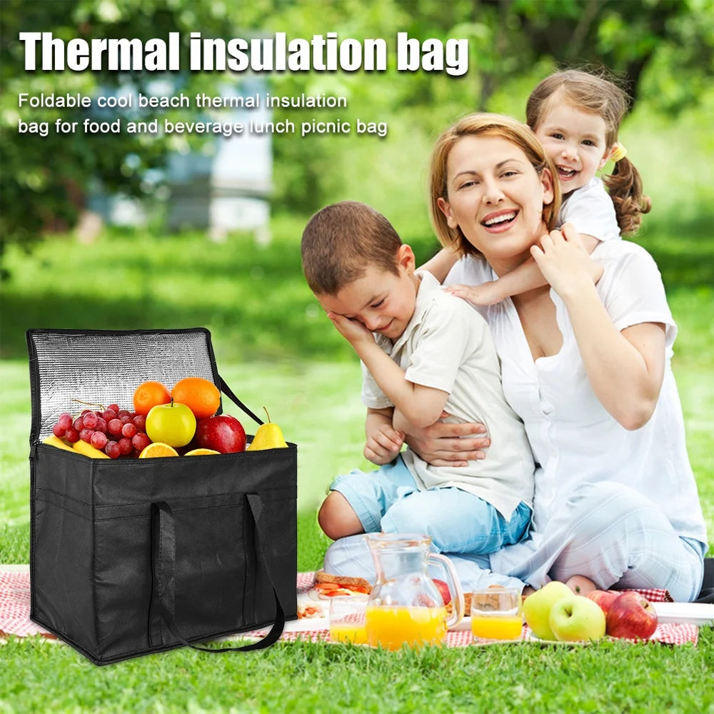 Insulated Cooler Bag with Zipper Closure U354