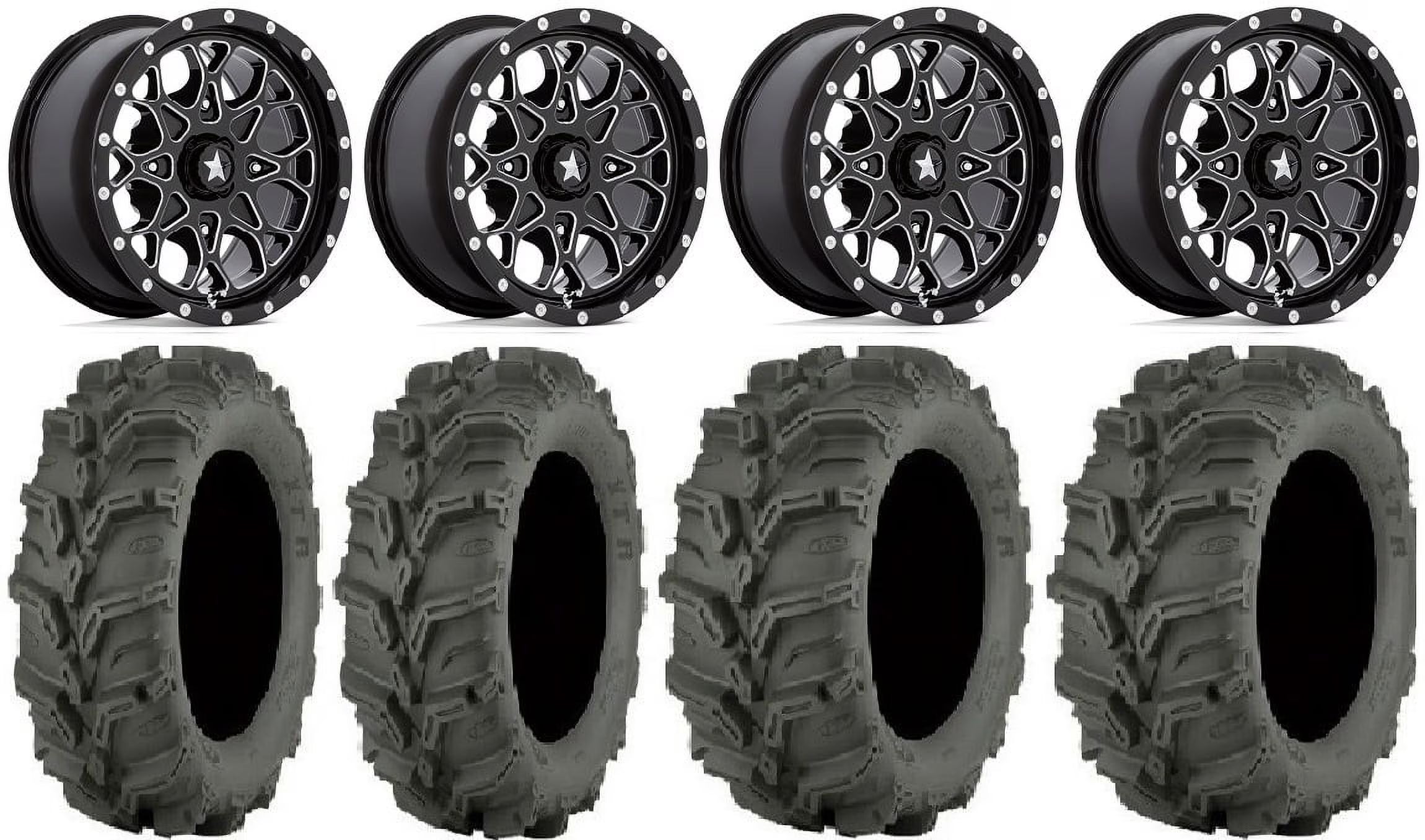 14" Wheels 27" Mud Lite XTR Tires U2985