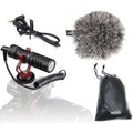 VXR10 Universal Video Microphone with Shock Mount, Deadcat Windscreen, Case Y482672