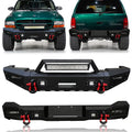 Front Rear Bumpers For 1998-2003 Dodge Durango with Winch Seat R1244