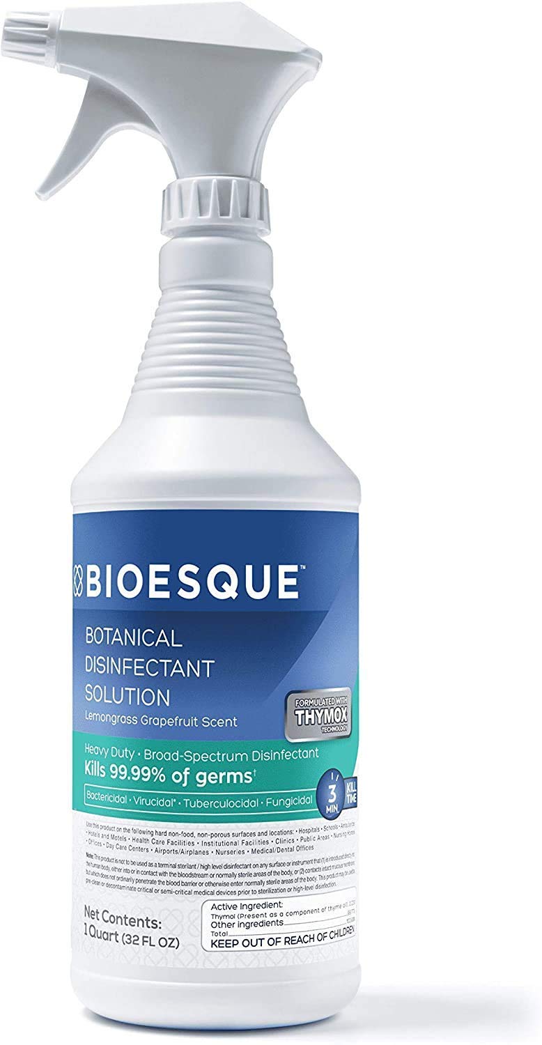 Botanical Disinfectant Solution Case of 12 Quarts C6238