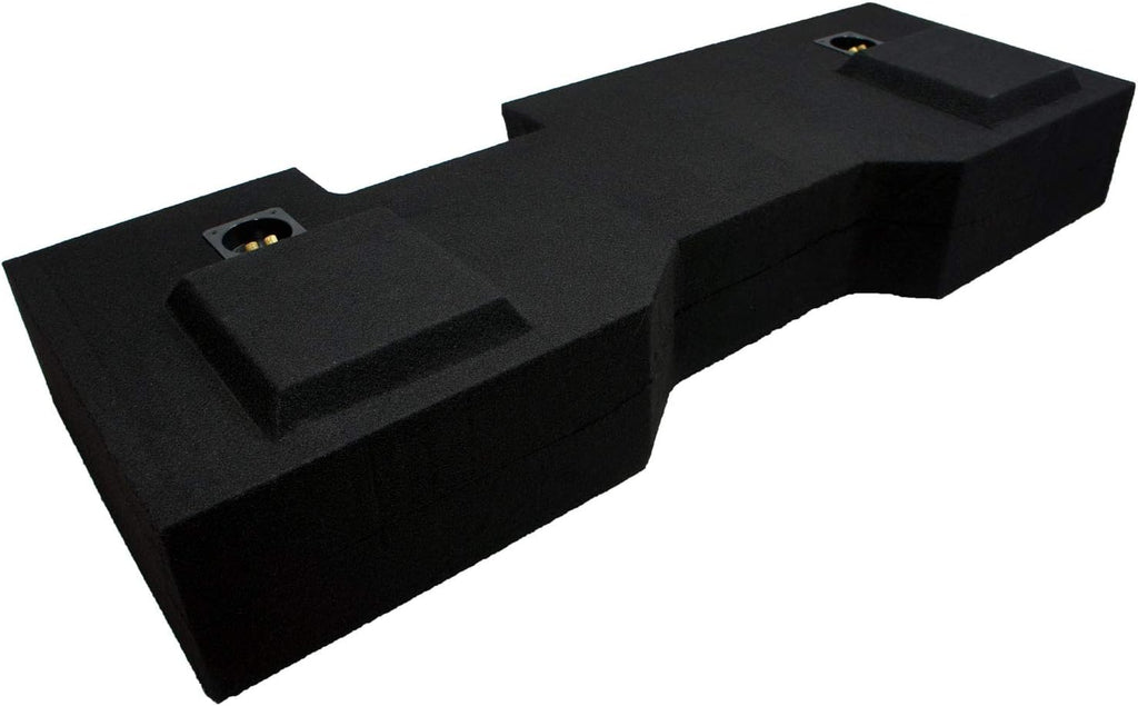 Dual 10" Sub Box Subwoofer Enclosure for Chevy Silverado Crew Cab Truck F515