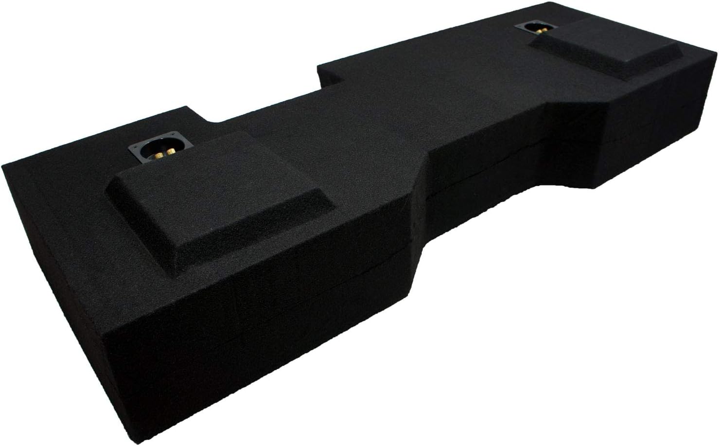 Dual 10" Sub Box Subwoofer Enclosure for Chevy Silverado Crew Cab Truck F515