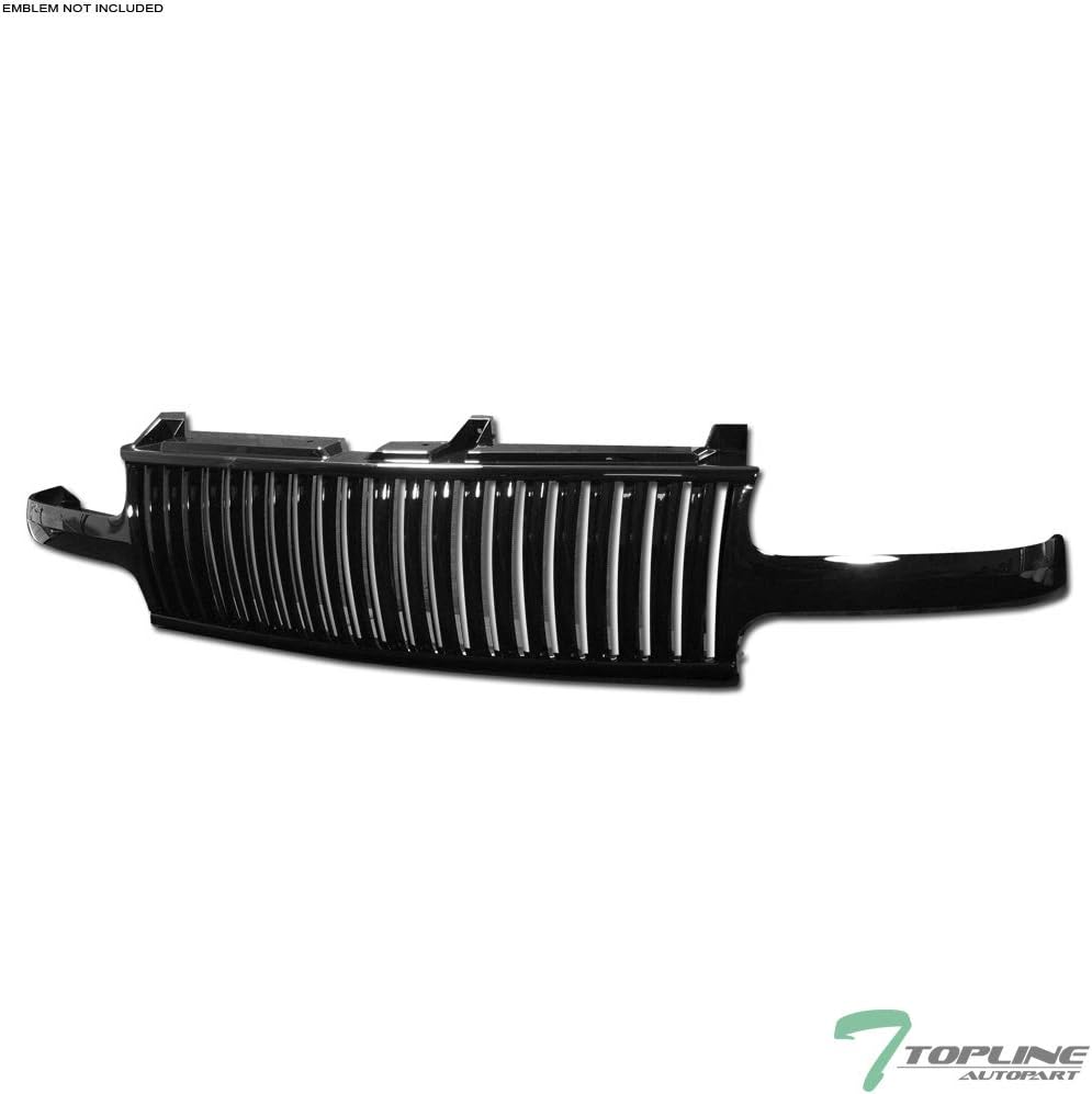 Glossy Black Vertical Front Grille F613