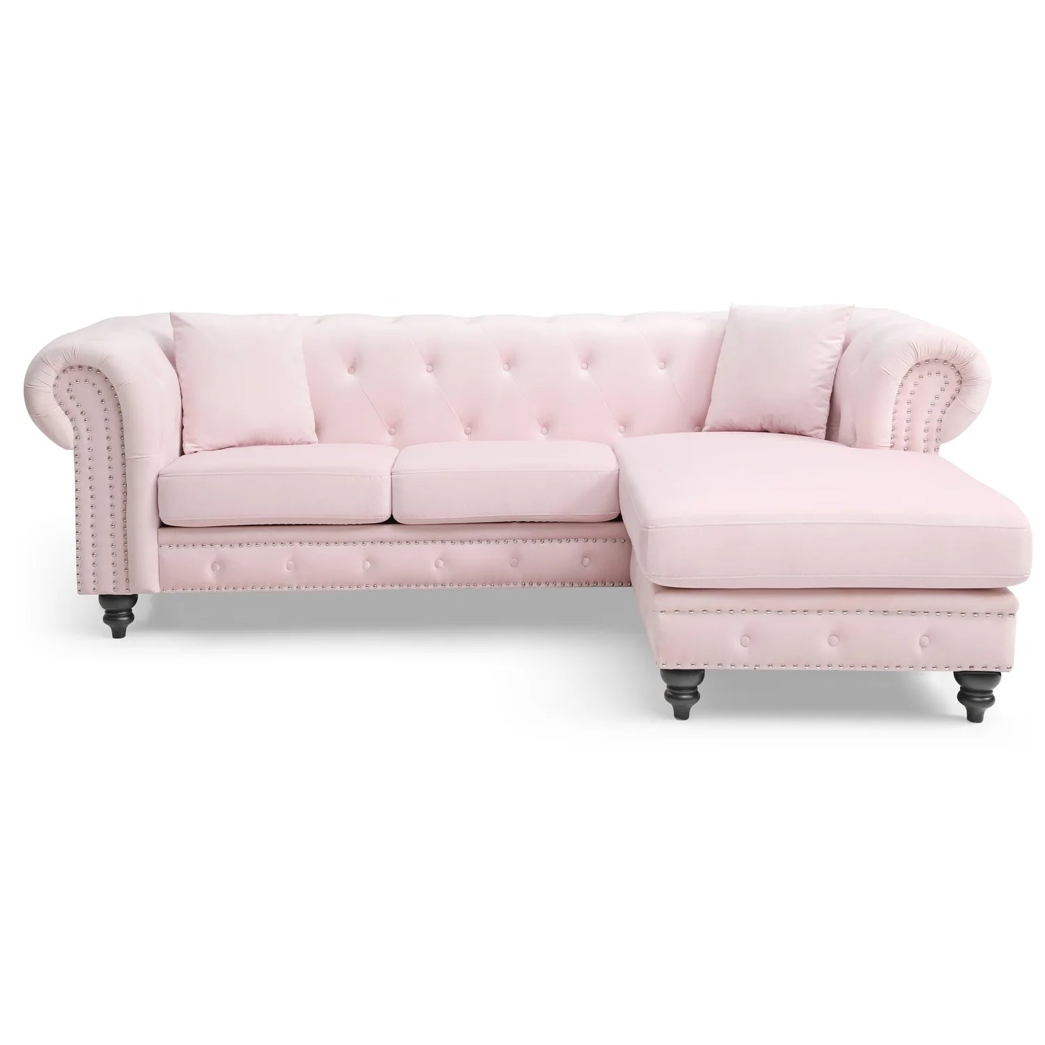 Pink Sofa Chaise ( 3 Boxes ) R5999