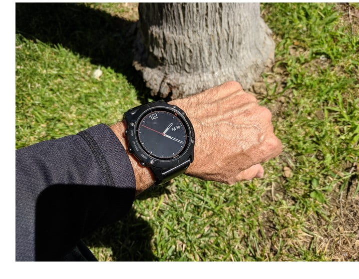 Black GPS 51mm Smartwatch Q296