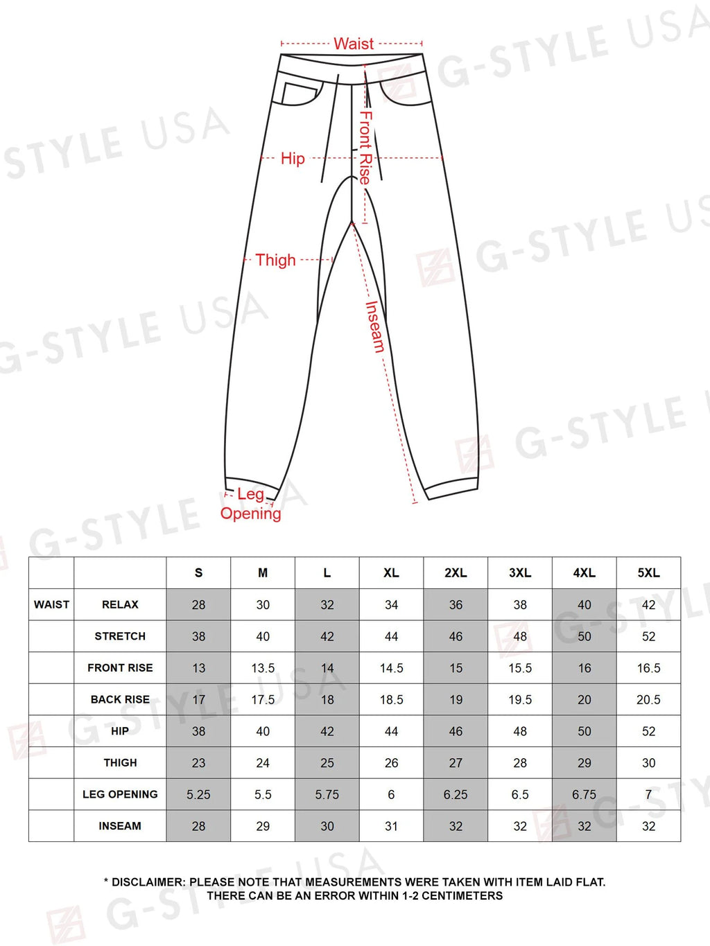 Slim Fit Biker Denim Jogger Jeans Black 4XL P12753