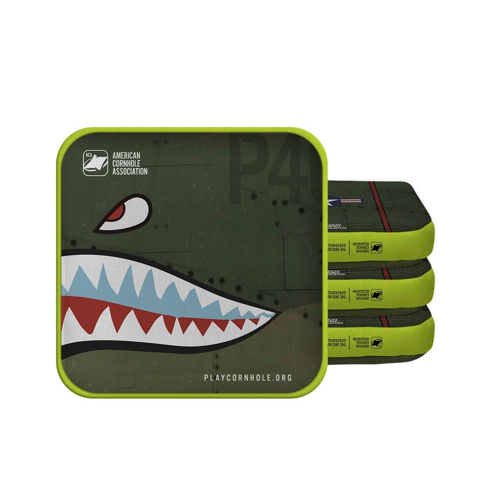 6-in ACA American Cornhole Association Official Regulation Bags Dual Sided Edge Technology Synergy Touring Pro T78108