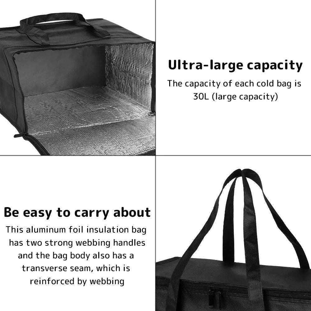 Insulated Cooler Bag with Zipper Closure U354