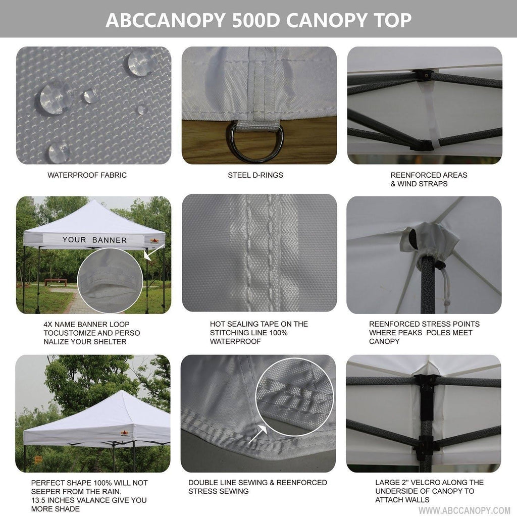 10 x 10 Pop-Up Portable Canopy Tent N9785