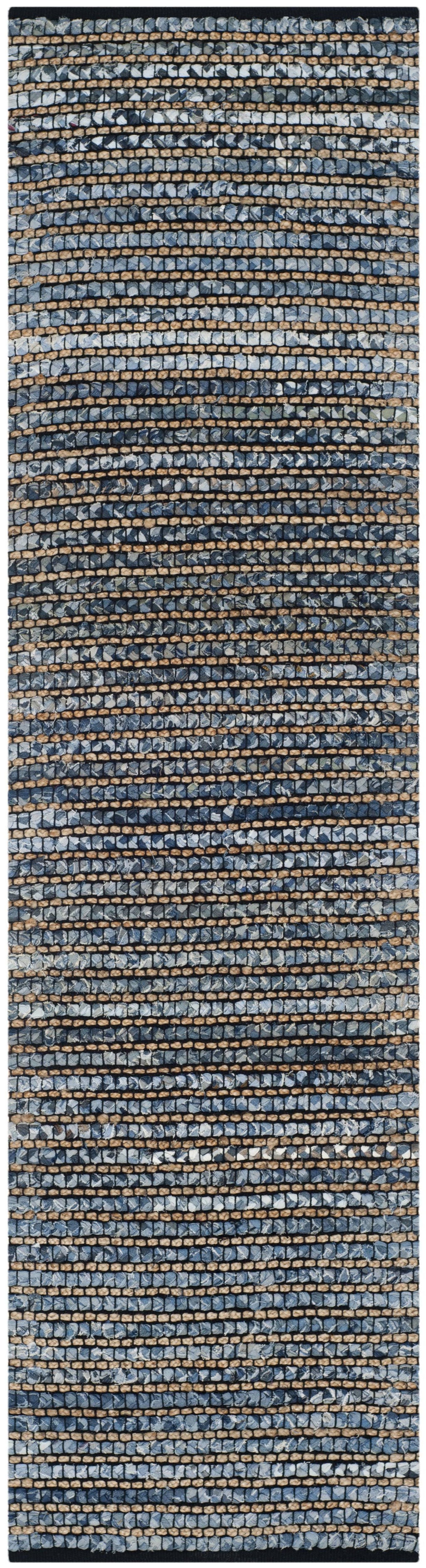 Blue Area Rug 2-ft 3-in x 4-ft I1372