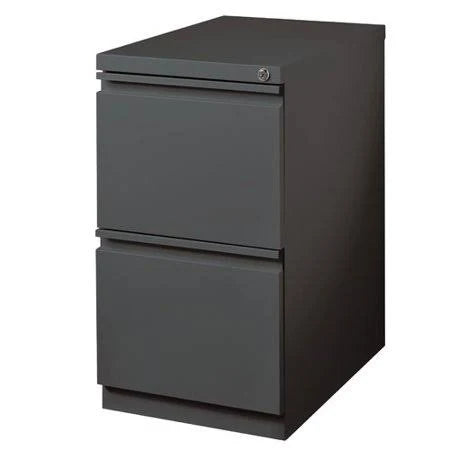 Charcoal 2 Drawer Mobile Vertical Filling Cabinet T703760