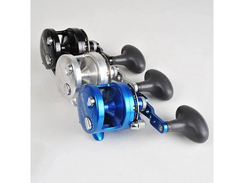 Red 2-Speed Lever Drag Casting Reel F290605