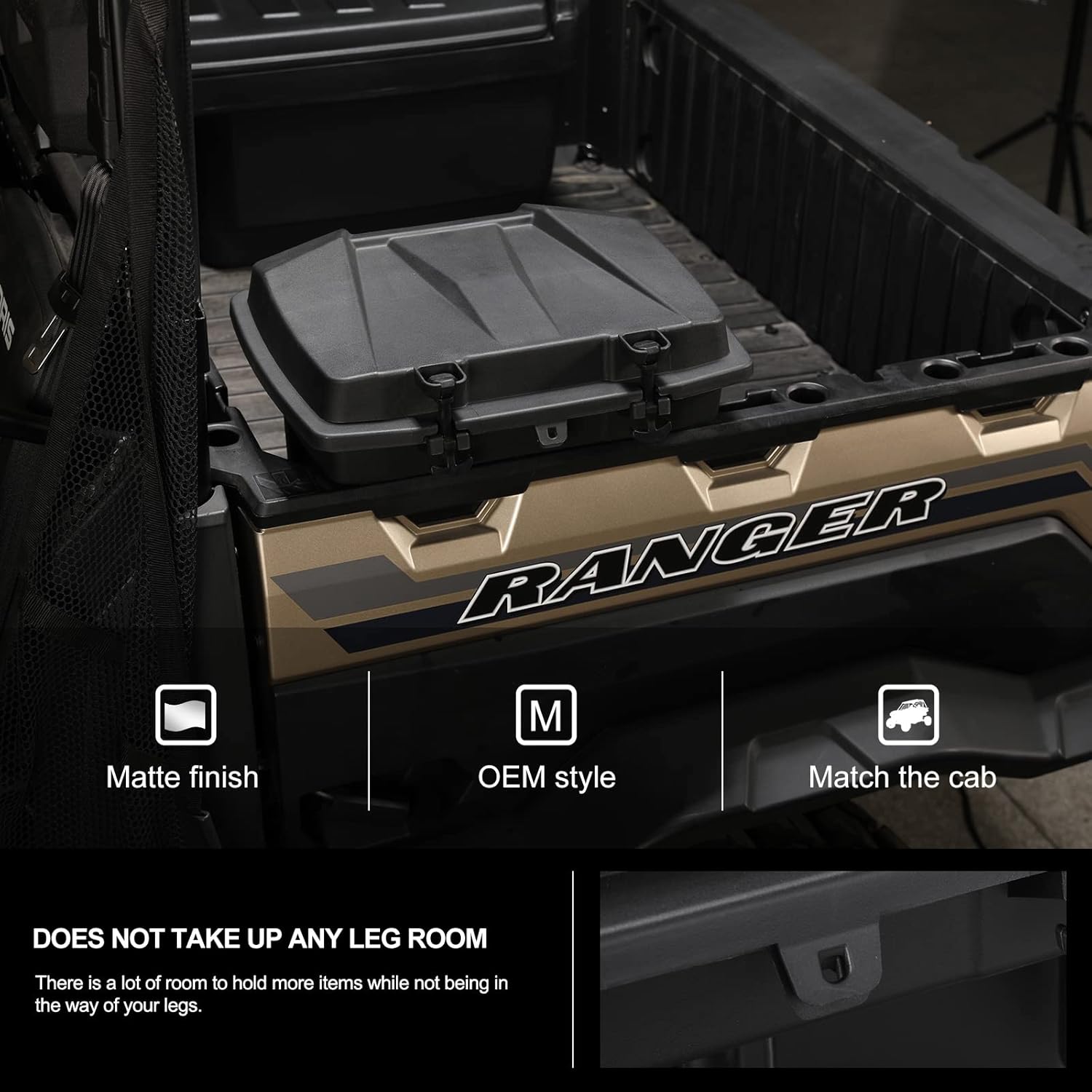 Rear Cargo Box Trunk Bed Tool Storage Bin Z161130