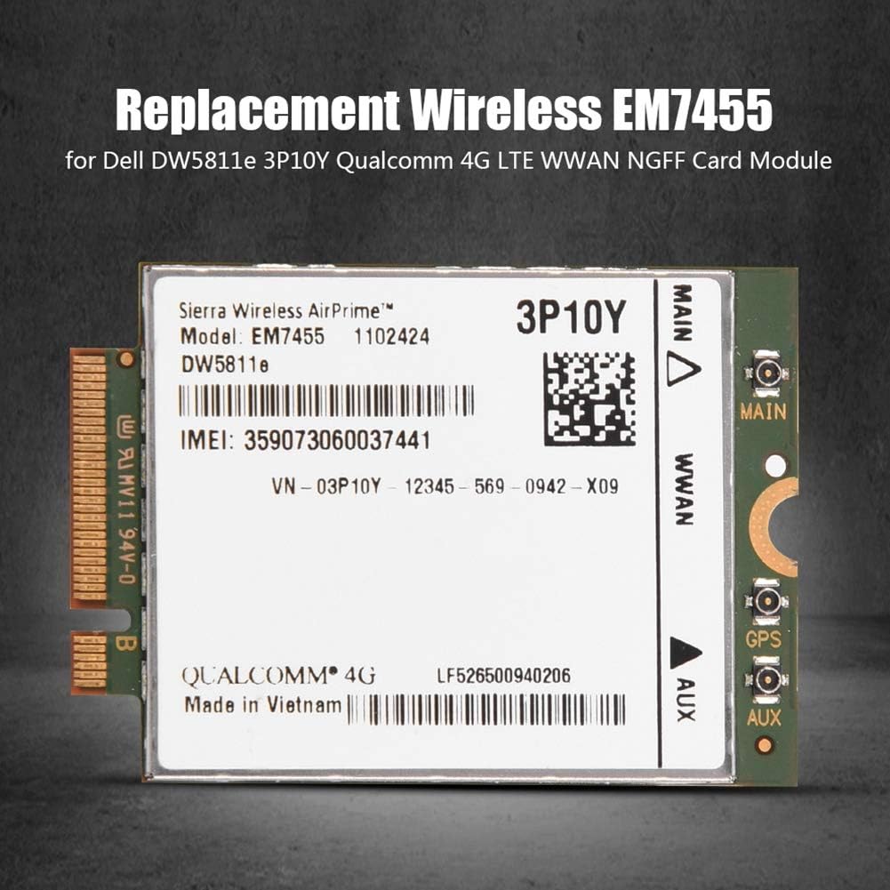 4G LTE WWAN NGFF Card Module Pack of 2 E158759