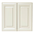 Antique White Double Door Wall Cabinet X2598