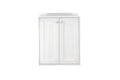 24 in. Glossy White Single Vanity Cabinet K51028