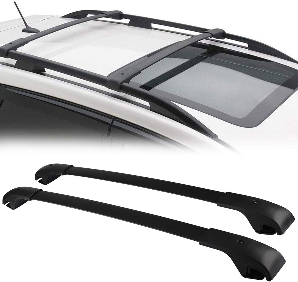 Black Matte Roof Rack Crossbars H141