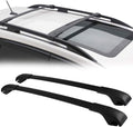 Black Matte Roof Rack Crossbars H141