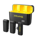 Wireless Microphone System with 50M Transmission Range, Built-in Battery F716495