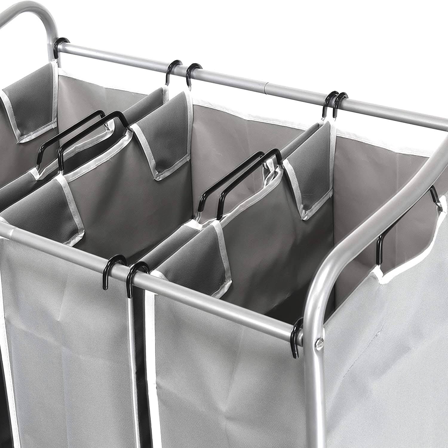 3-Bag Laundry Sorter Cart K52550