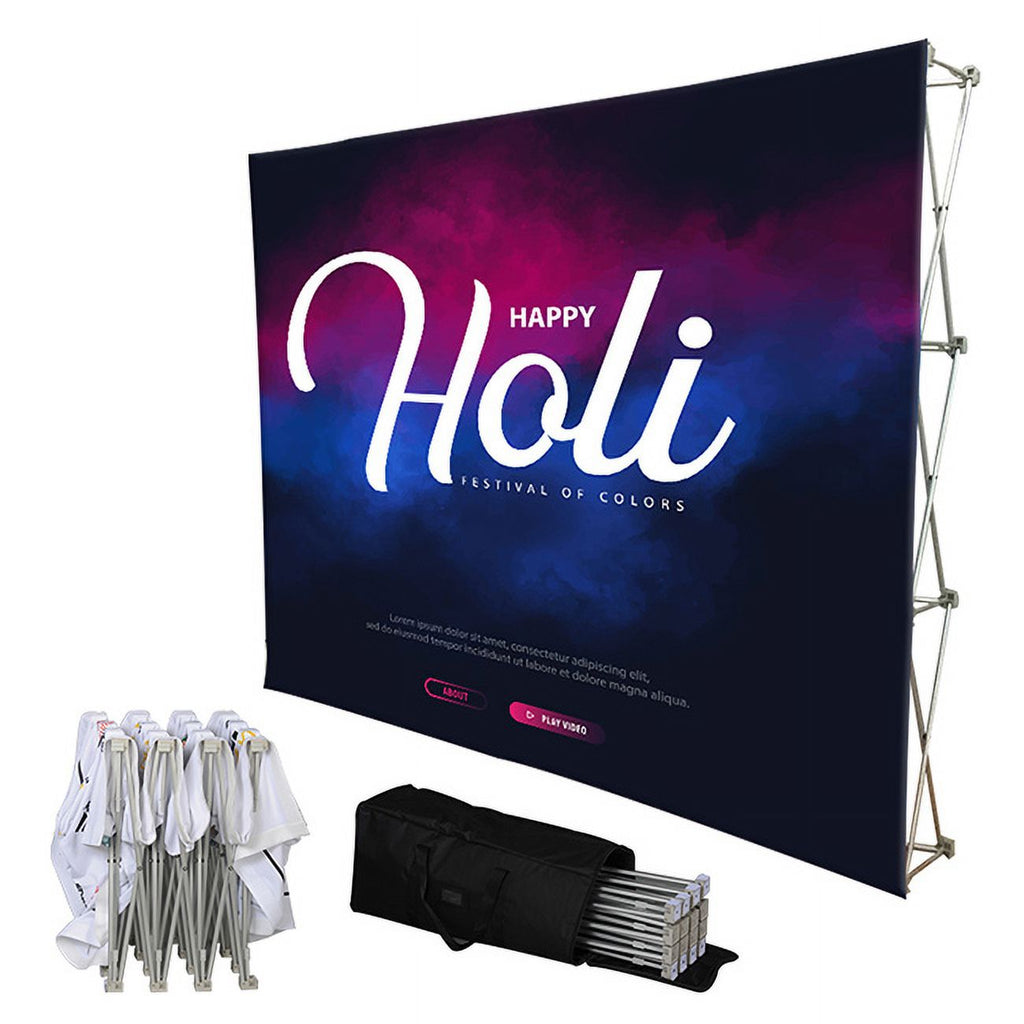 10ft Tension Fabric Pop Up Display Frame Only I13207