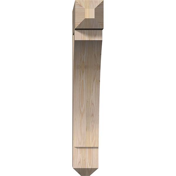 Douglas Fir Thorton Craftsman Smooth Bracket T5395