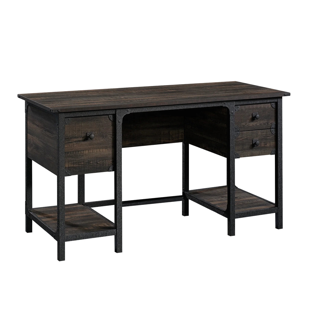 Carbon Oak Finish Small Computer Desk C5800