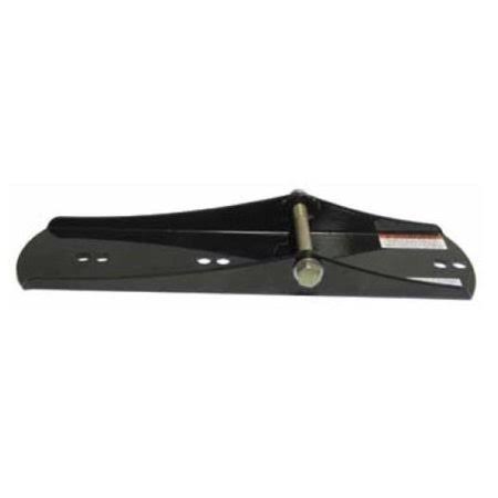 Black Ski Mounting Saddle Bracket S675