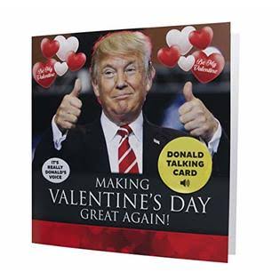 Talking Trump Valentines Card C315