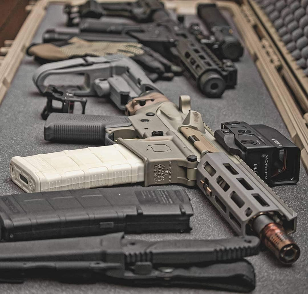 Black Tactical Rifle Case with Foam I553