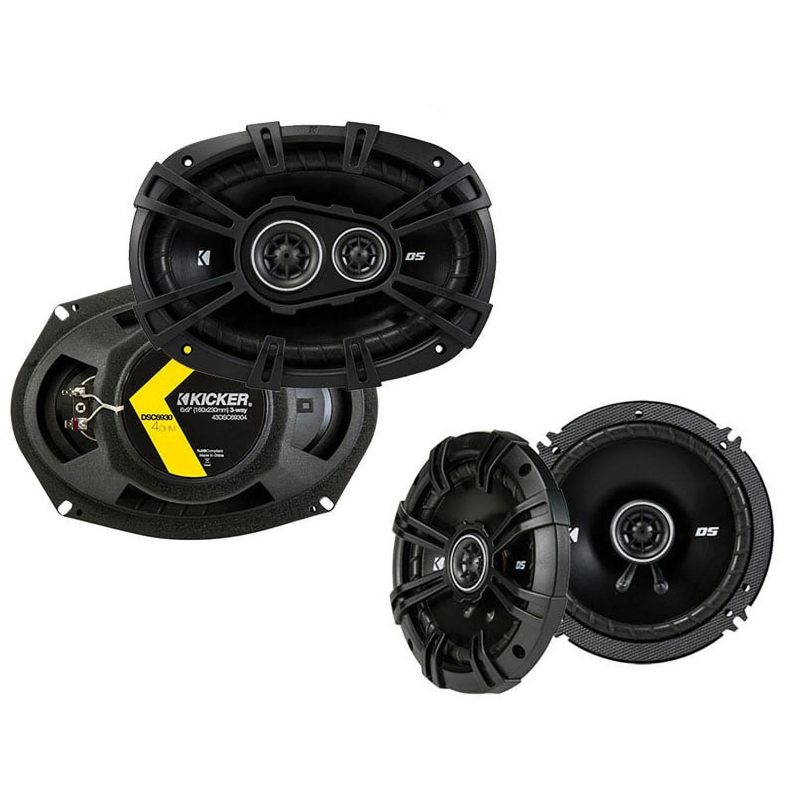 Kicker DSC65 DSC693 Speaker Package B2469