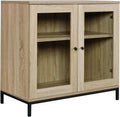 Charter Oak Finish Display Cabinet U163066