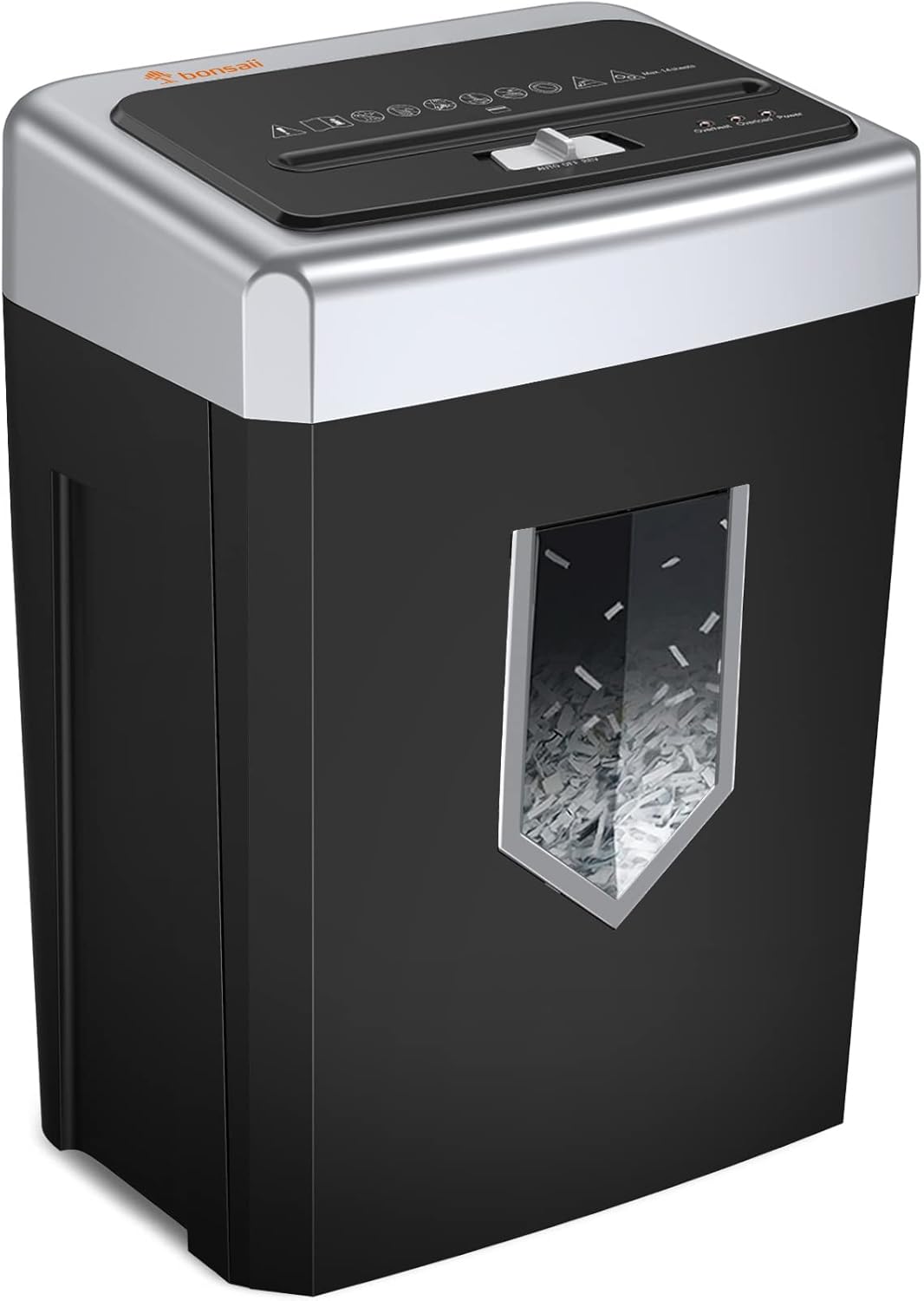 12 Sheet Cross-Cut Paper Shredder with 3.96 Gal Pullout Bin U1656
