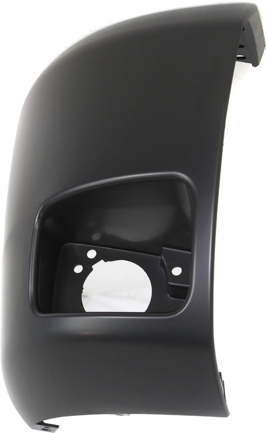 RH Primed Face Bar Cap with Fog Light Hole E37048