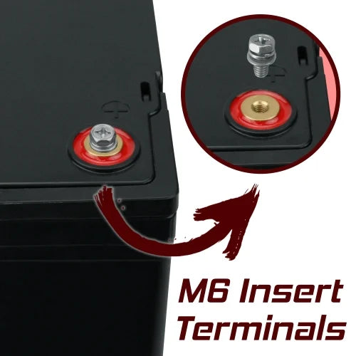 12V 55AH Lithium LiFePO4 Deep Cycle Battery 2 Pack P409