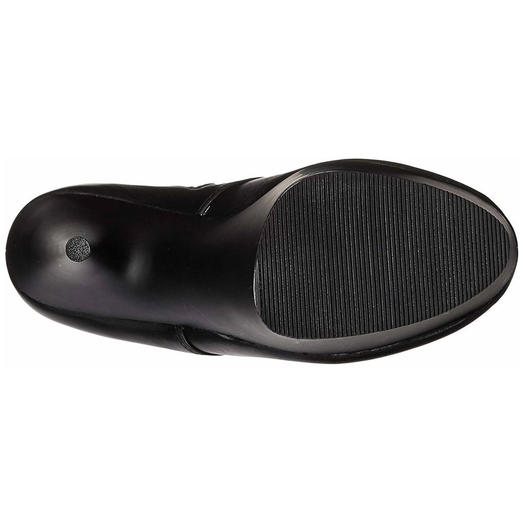 Black Leather Boots P6416