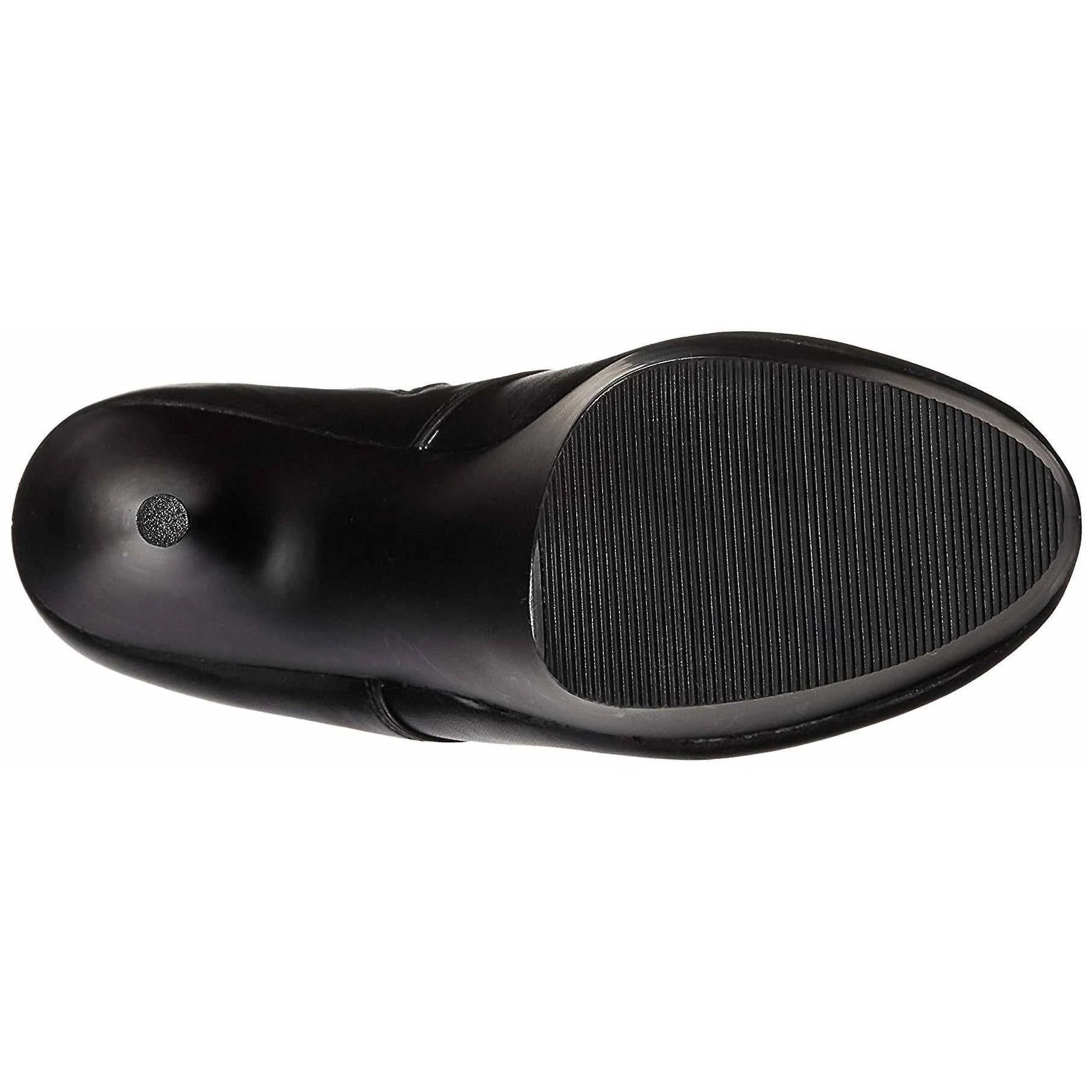 Black Leather Boots P6416