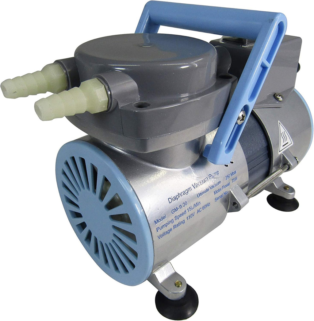 Oilless Diaphragm Vacuum Pump 12L/min 0.5CFM 110V US Plug X30017
