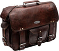 Leather Messenger Laptop Bag Satchel (11 X 15) Y79208
