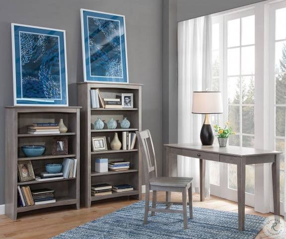 Taupe Gray Shaker Bookcase W678585