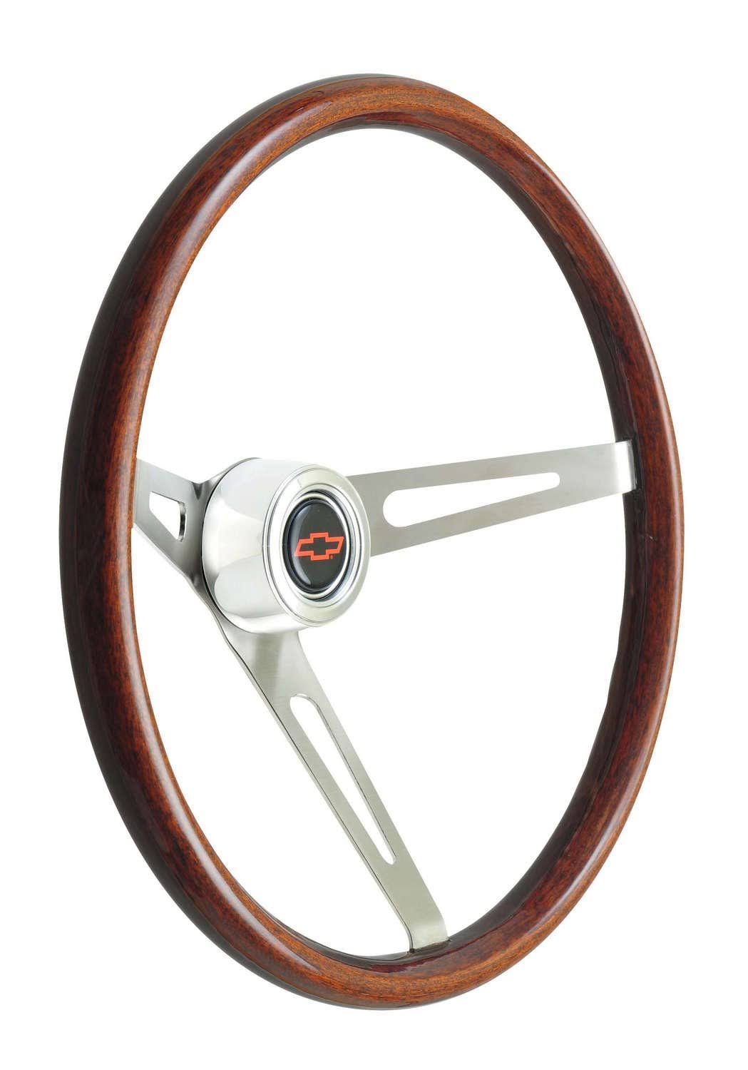 Dark Wood Steering Wheel O2035