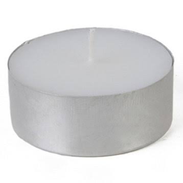 White Tealight Candle E970