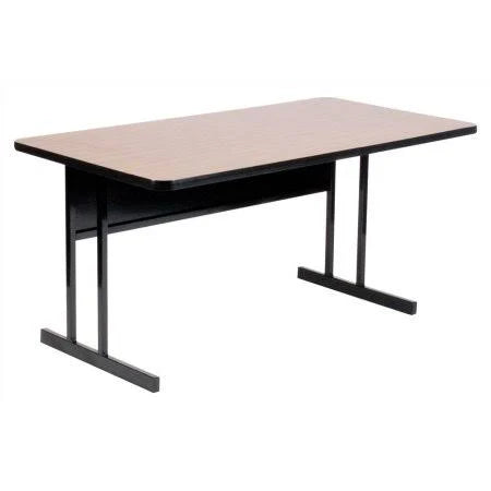 Black Granite Computer Desk U179350