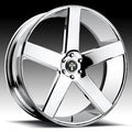 Chrome 22x9.5 Wheel C317