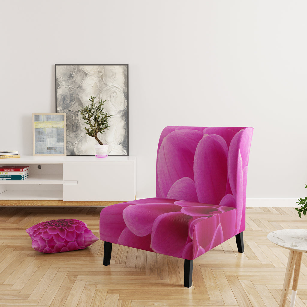Upholstered Floral Accent Chair F985041
