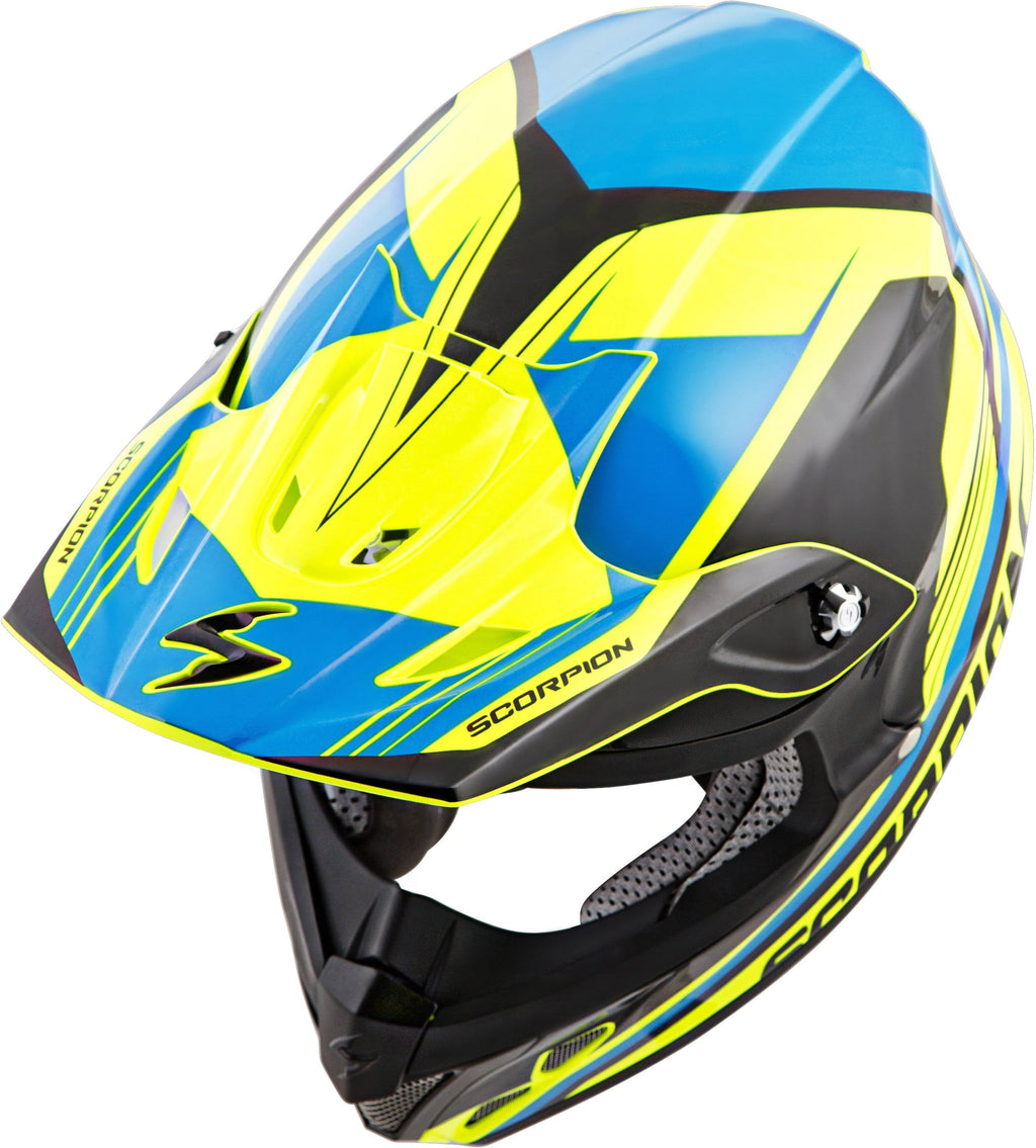 Neon Blue Helmet N7186