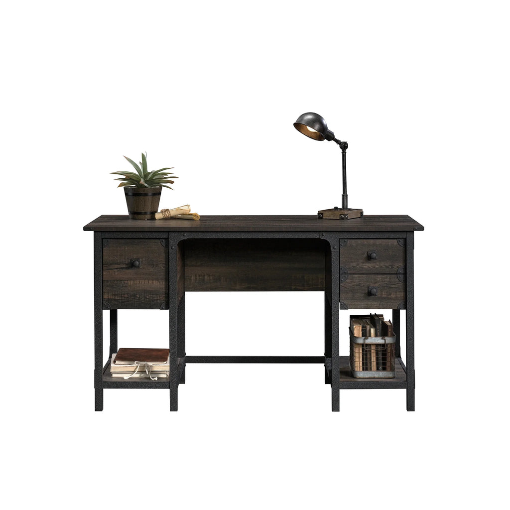 Carbon Oak Finish Small Computer Desk C5800