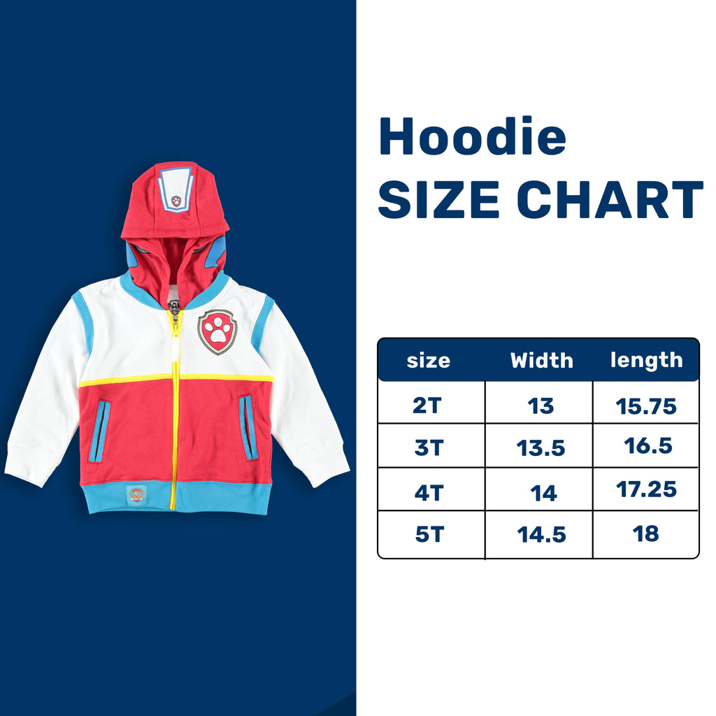 Paw Patrol Kids Costume Hoodie Y7982
