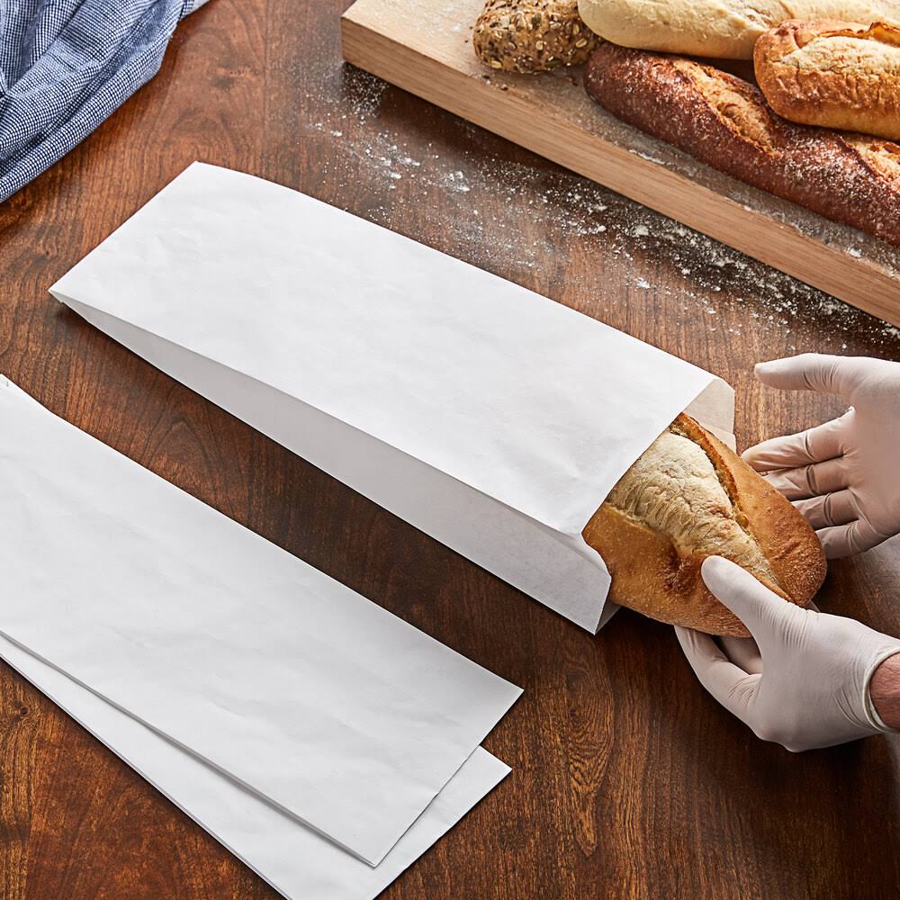 White Bread Bag - 1000/Case A6659